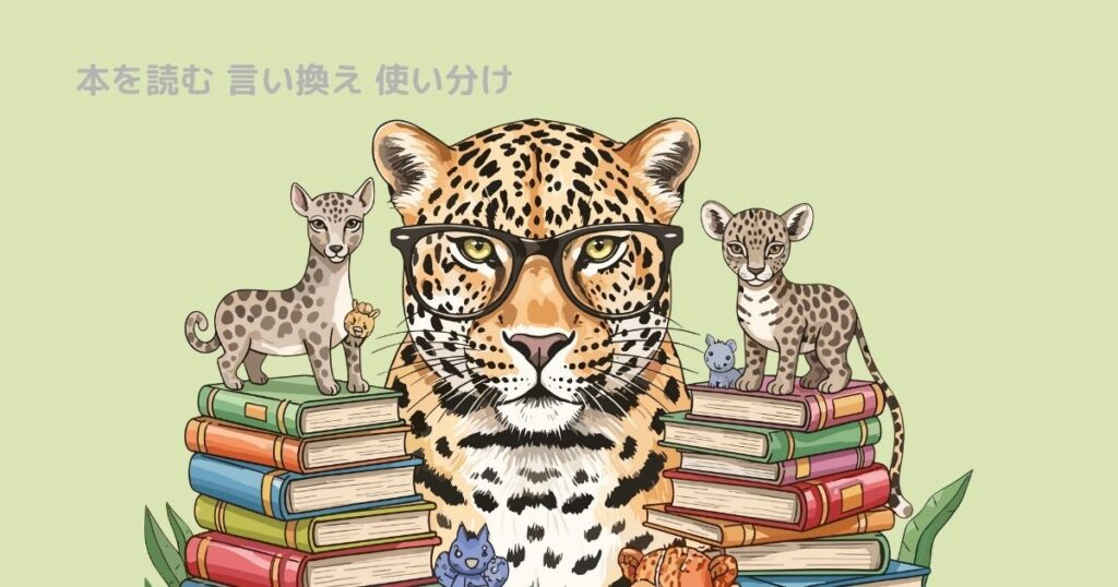 本を読む 言い換え 使い分け