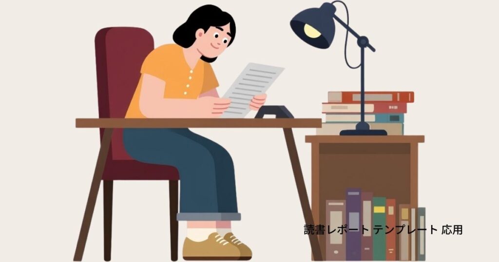 読書レポート テンプレート 応用